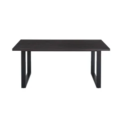 Eetkamertafels^Huisenthuis Eetkamertafel Eugene Donkerbruin 180cm