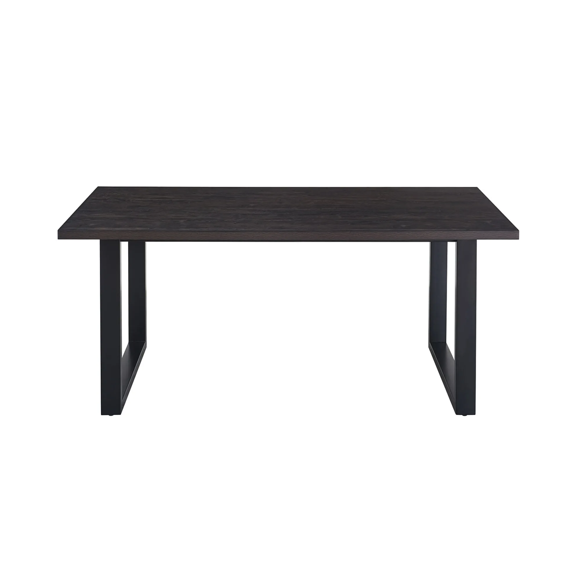 Eetkamertafels^Huisenthuis Eetkamertafel Eugene Donkerbruin 180cm