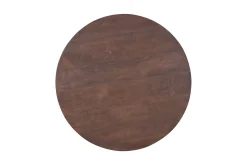 Eetkamertafels^Huisenthuis Eetkamertafel Florance Rond 130 cm Bruin