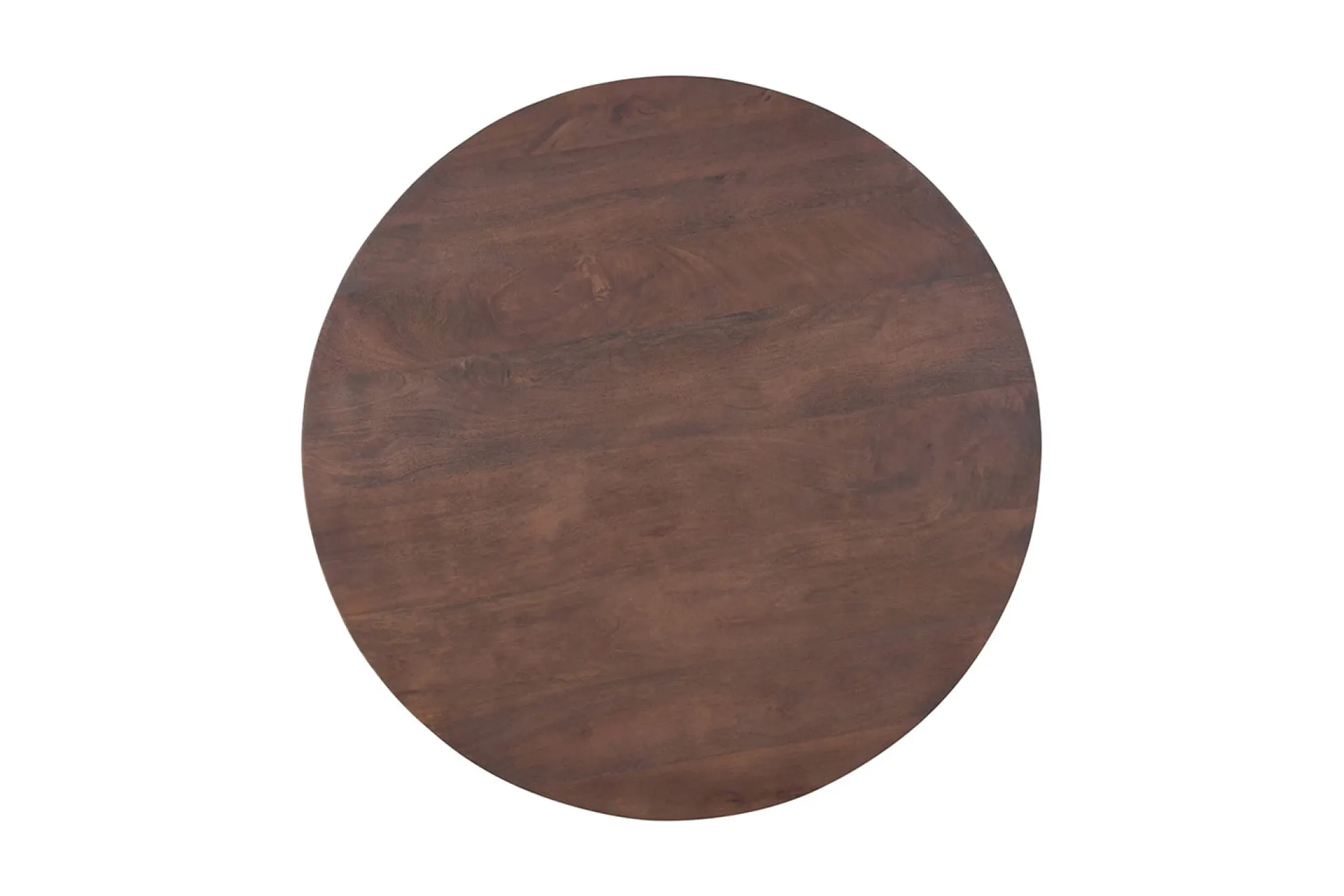 Eetkamertafels^Huisenthuis Eetkamertafel Florance Rond 130 cm Bruin