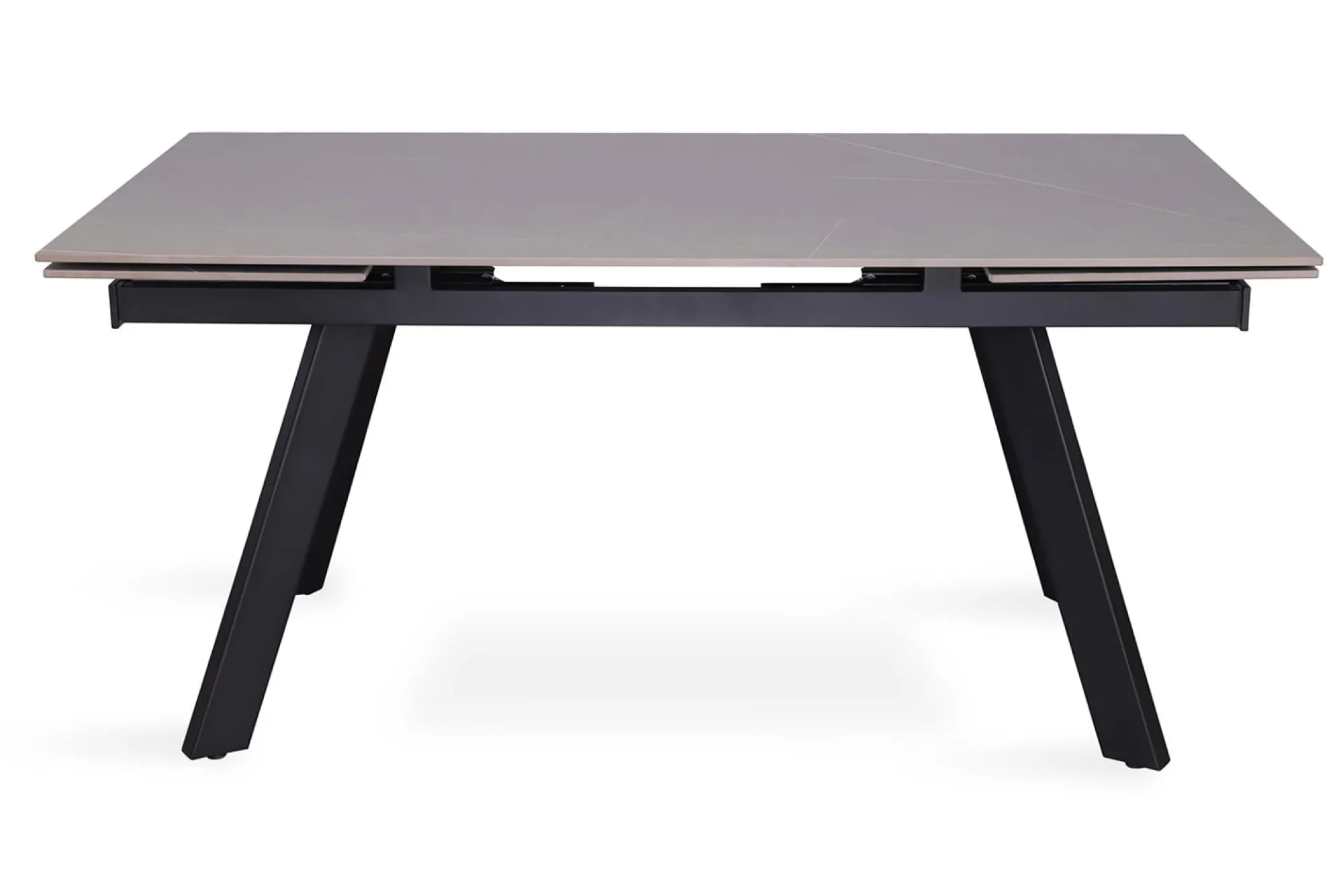 Eetkamertafels^Huisenthuis Eetkamertafel Jef Grijs 160-240 cm