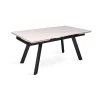 Eetkamertafels^Huisenthuis Eetkamertafel Jef Wit 160-240 cm