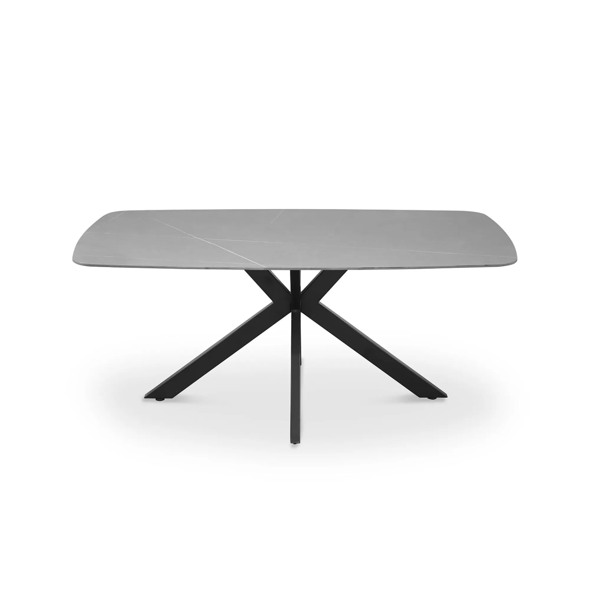 Eetkamertafels^Huisenthuis Eetkamertafel Jody 180 cm Grijs
