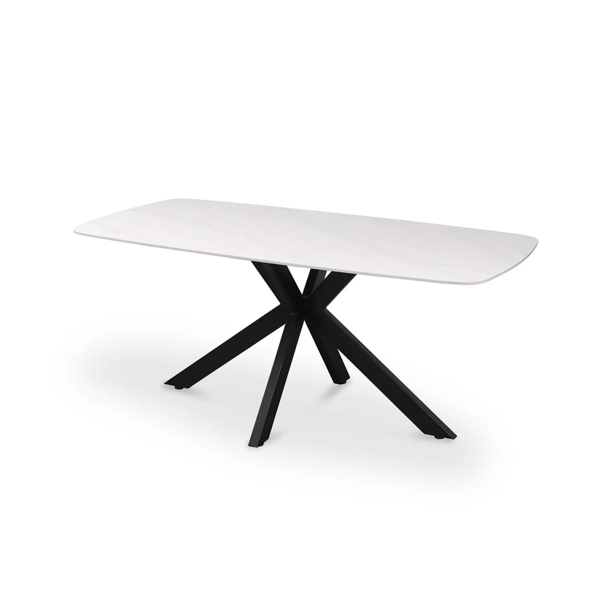 Eetkamertafels^Huisenthuis Eetkamertafel Jody 180 cm Wit
