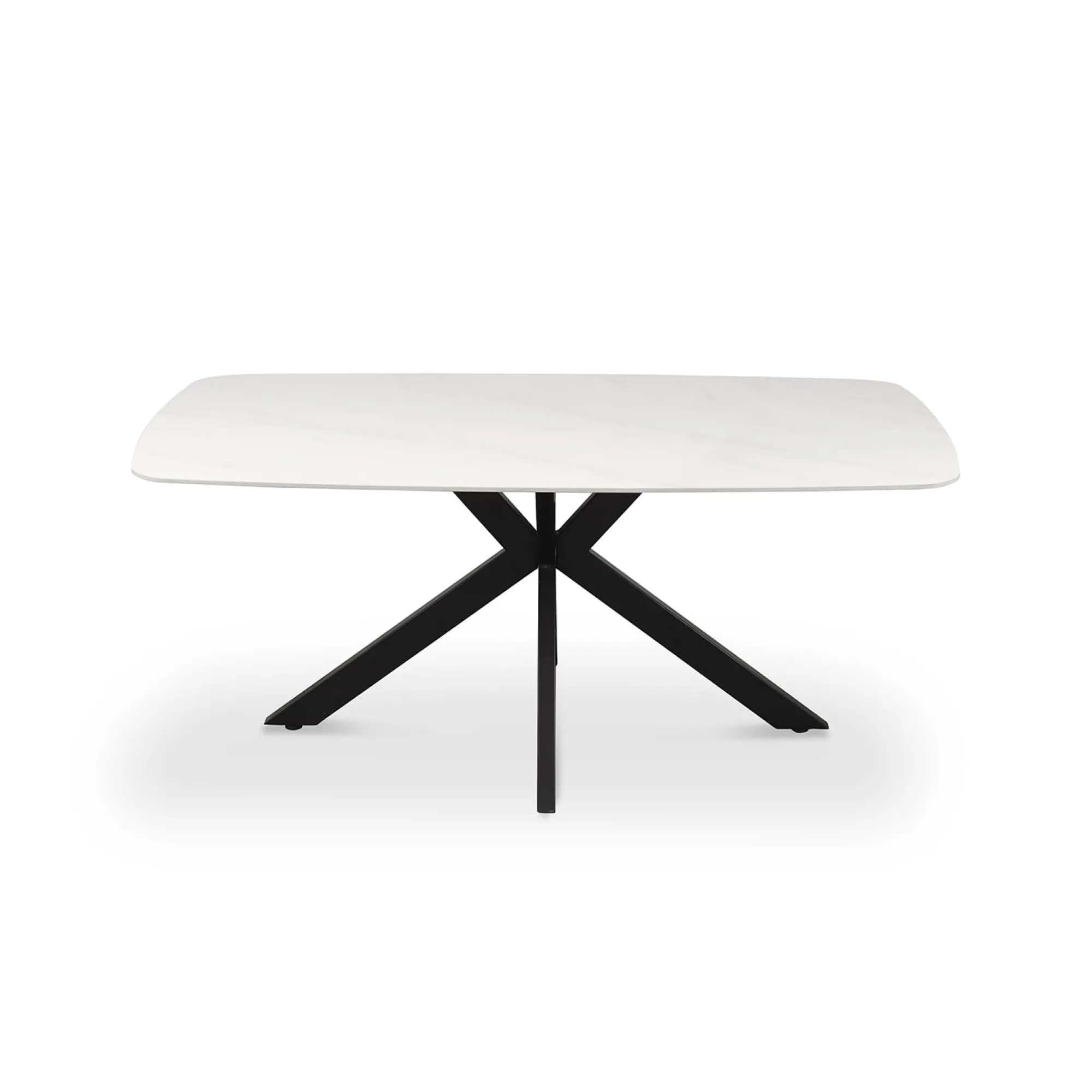 Eetkamertafels^Huisenthuis Eetkamertafel Jody 180 cm Wit