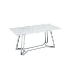 Eetkamertafels^Huisenthuis Eetkamertafel Lars Wit