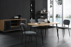 Eetkamertafels^Huisenthuis Eetkamertafel Lourdes 160x90cm