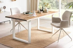 Eetkamertafels^Huisenthuis Eetkamertafel Manuel Acacia 120x80cm