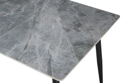 Eetkamertafels^Huisenthuis Eetkamertafel Maurice Grijs 140 cm