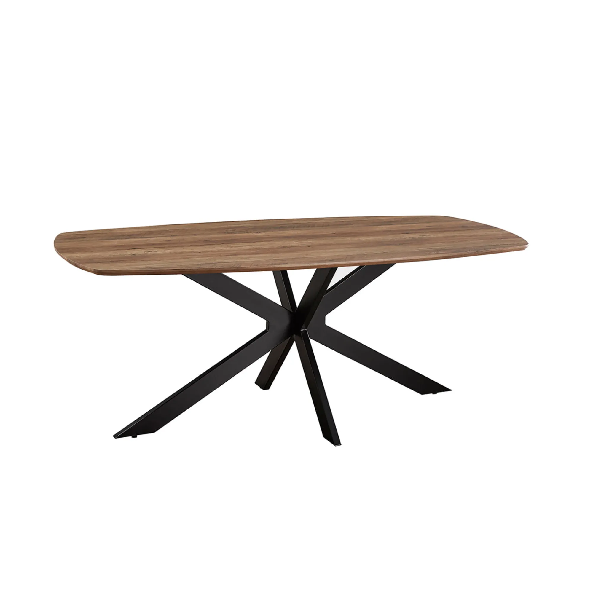 Eetkamertafels^Huisenthuis Eetkamertafel Melis 200 cm Ovaal Mango