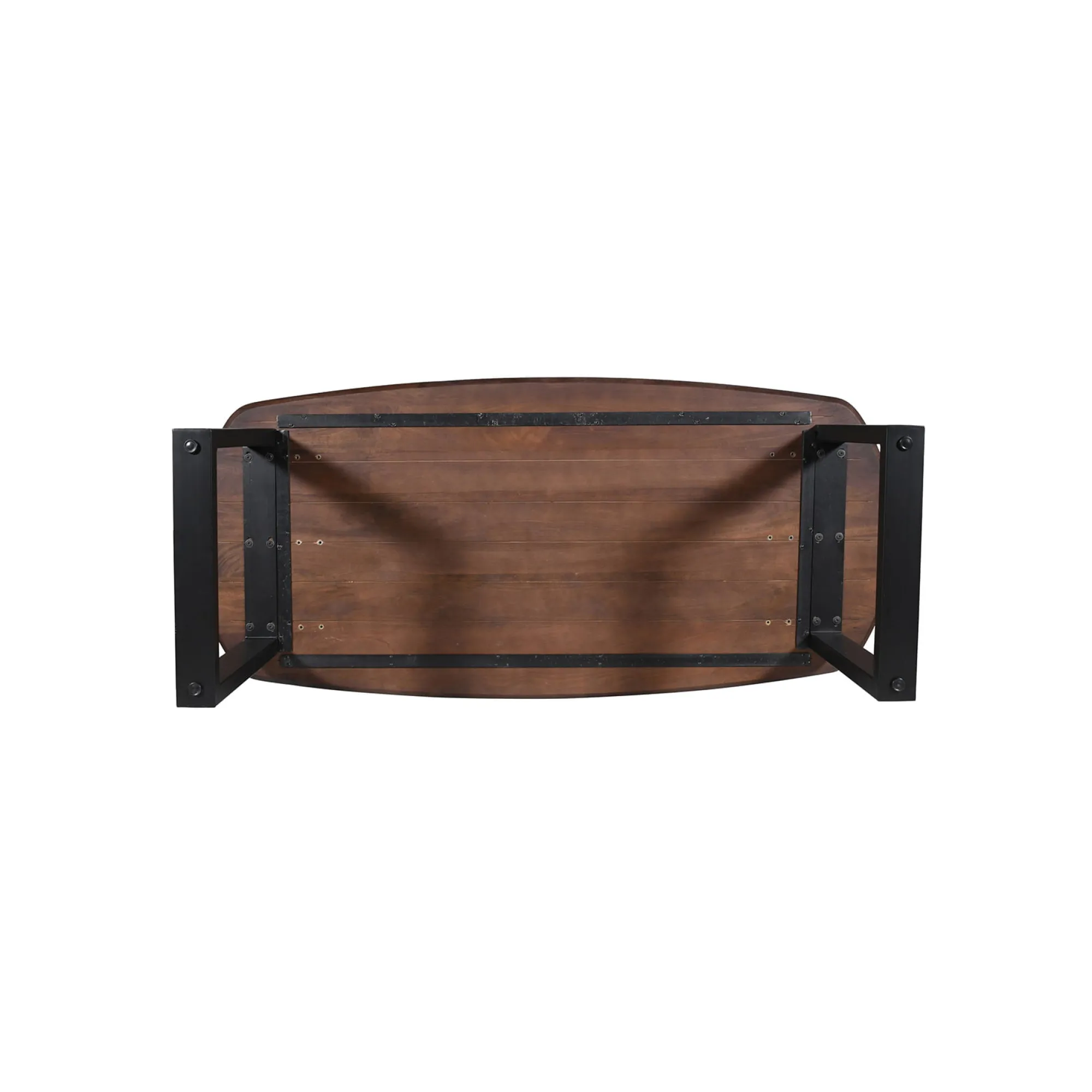 Eetkamertafels^Huisenthuis Eetkamertafel Monaco Ovaal 220 cm Bruin