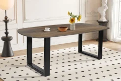 Eetkamertafels^Huisenthuis Eetkamertafel Monaco Ovaal 220 cm Tabaco