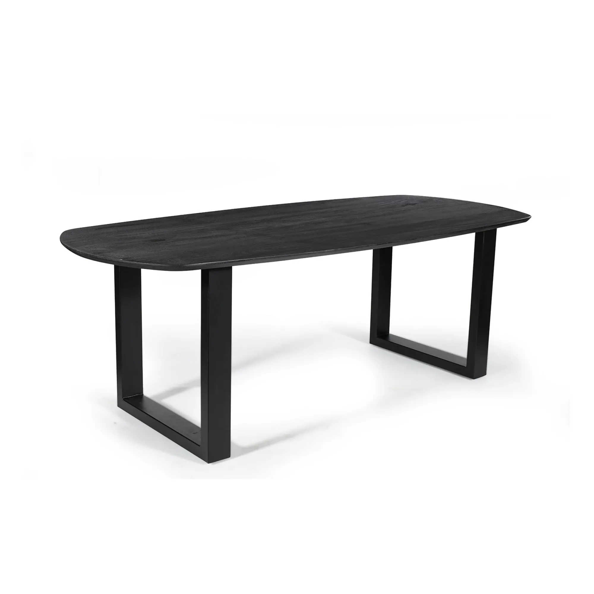 Eetkamertafels^Huisenthuis Eetkamertafel Monaco Ovaal 220 cm Zwart