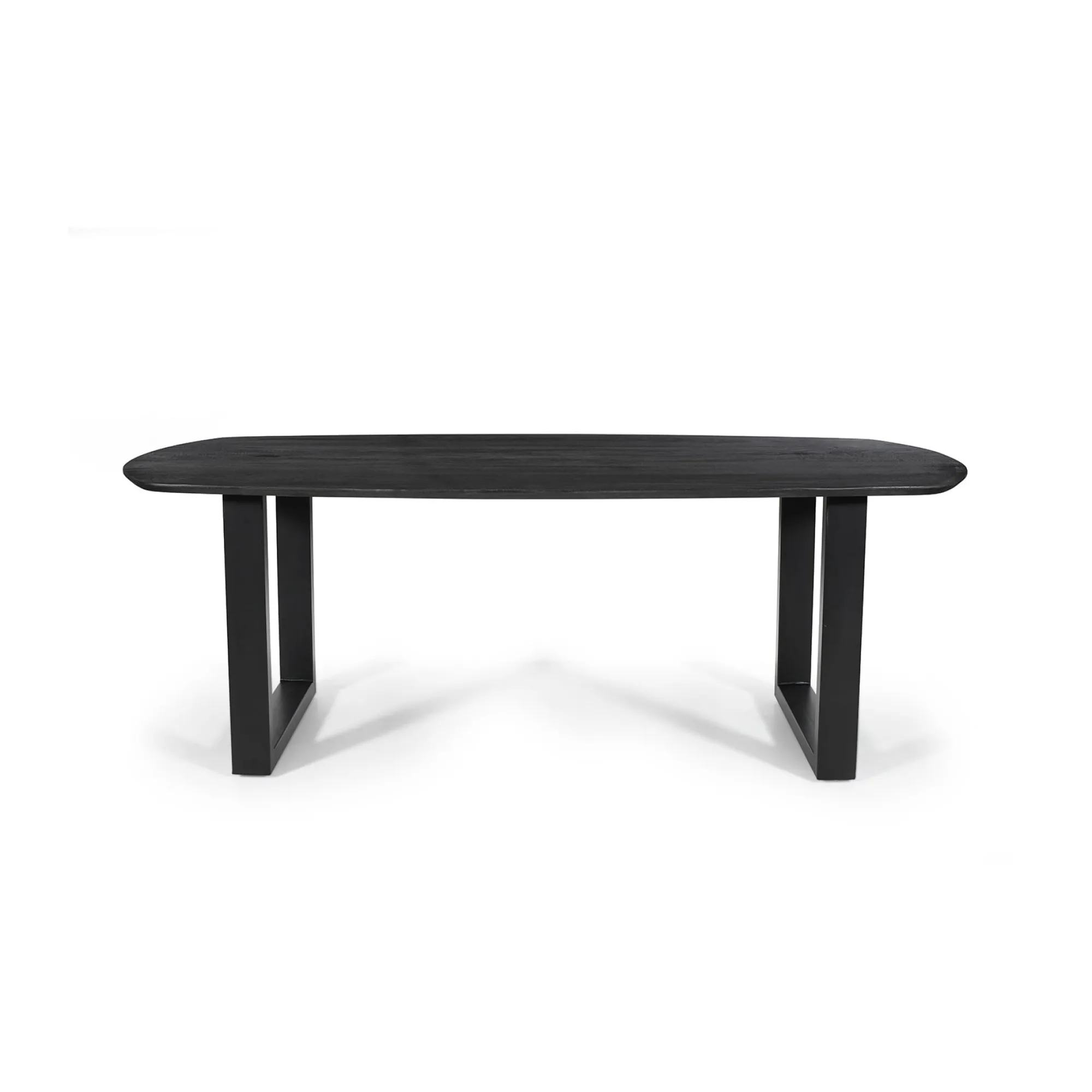 Eetkamertafels^Huisenthuis Eetkamertafel Monaco Ovaal 220 cm Zwart
