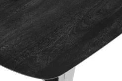 Eetkamertafels^Huisenthuis Eetkamertafel Monaco Ovaal 220 cm Zwart