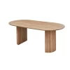 Eetkamertafels^Huisenthuis Eetkamertafel Odile Oudeiken 200cm Ovaal