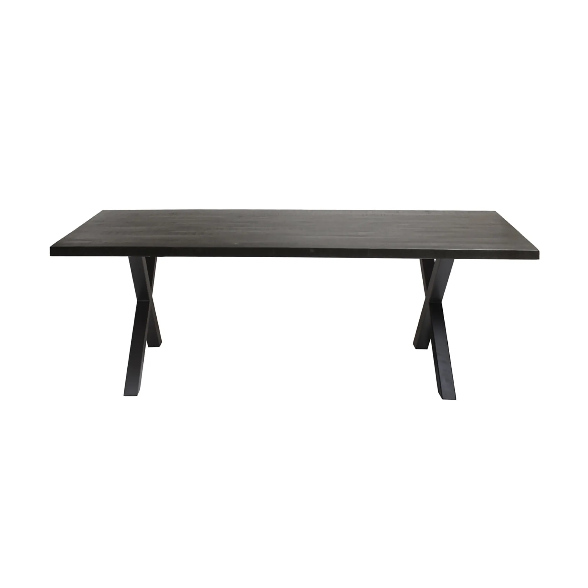 Eetkamertafels^Huisenthuis Eetkamertafel Raegan Magnolia Zwart 200 cm