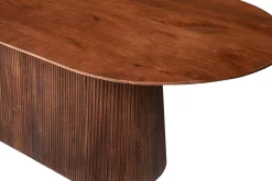Eetkamertafels^Huisenthuis Eetkamertafel River Ovaal 200 cm Lichtbruin