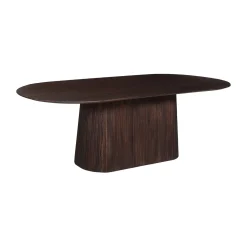 Eetkamertafels^Huisenthuis Eetkamertafel River Ovaal 230 cm Donkerbruin