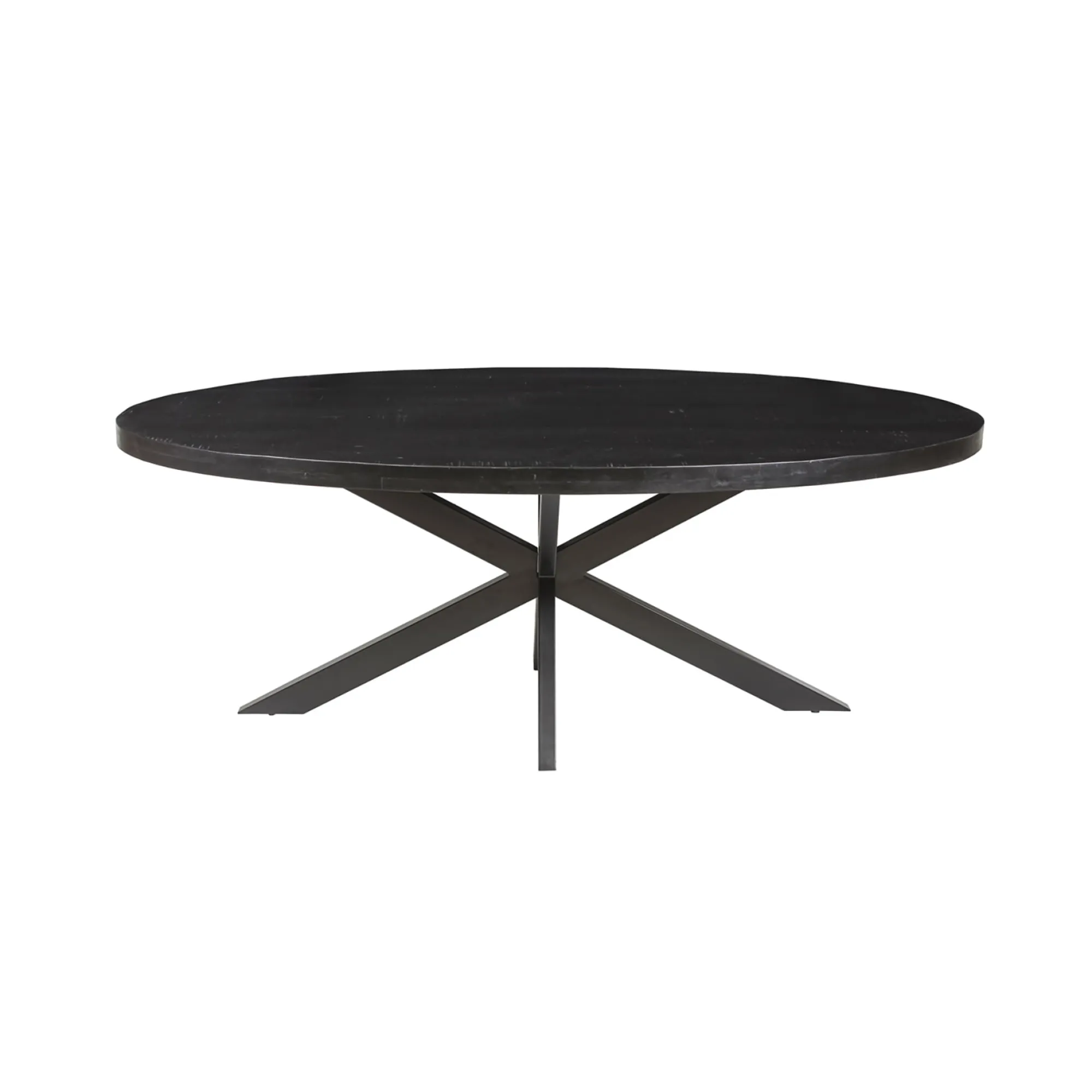Eetkamertafels^Huisenthuis Eetkamertafel Scarlett Magnolia 200 cm Zwart