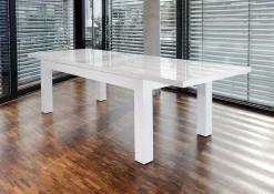 Eetkamertafels^Huisenthuis Eetkamertafel Suus Wit
