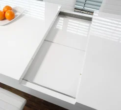 Eetkamertafels^Huisenthuis Eetkamertafel Suus Wit
