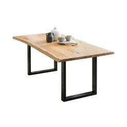 Eetkamertafels^Huisenthuis Eetkamertafel Zack Eiken 200x100cm
