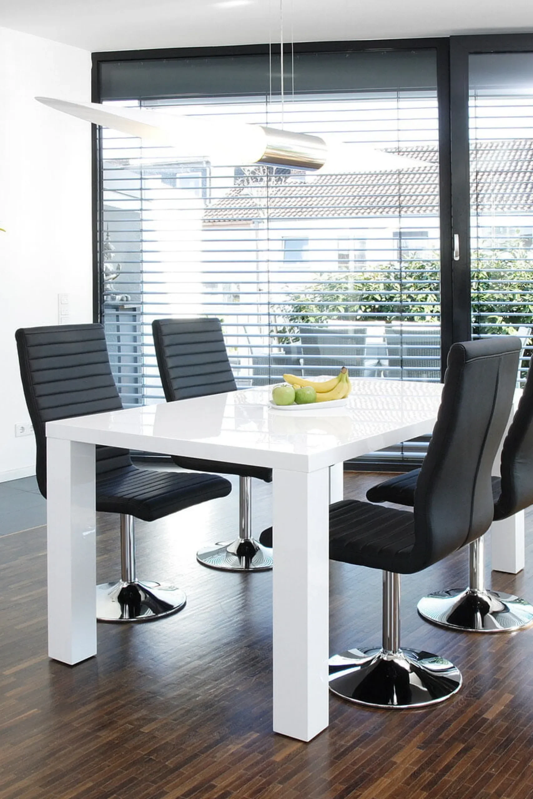 Eetkamertafels^Huisenthuis Eettafel Lisboa Wit 160 cm