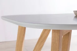 Eetkamertafels^Huisenthuis Eettafel Nikolaj Grijs 180 cm
