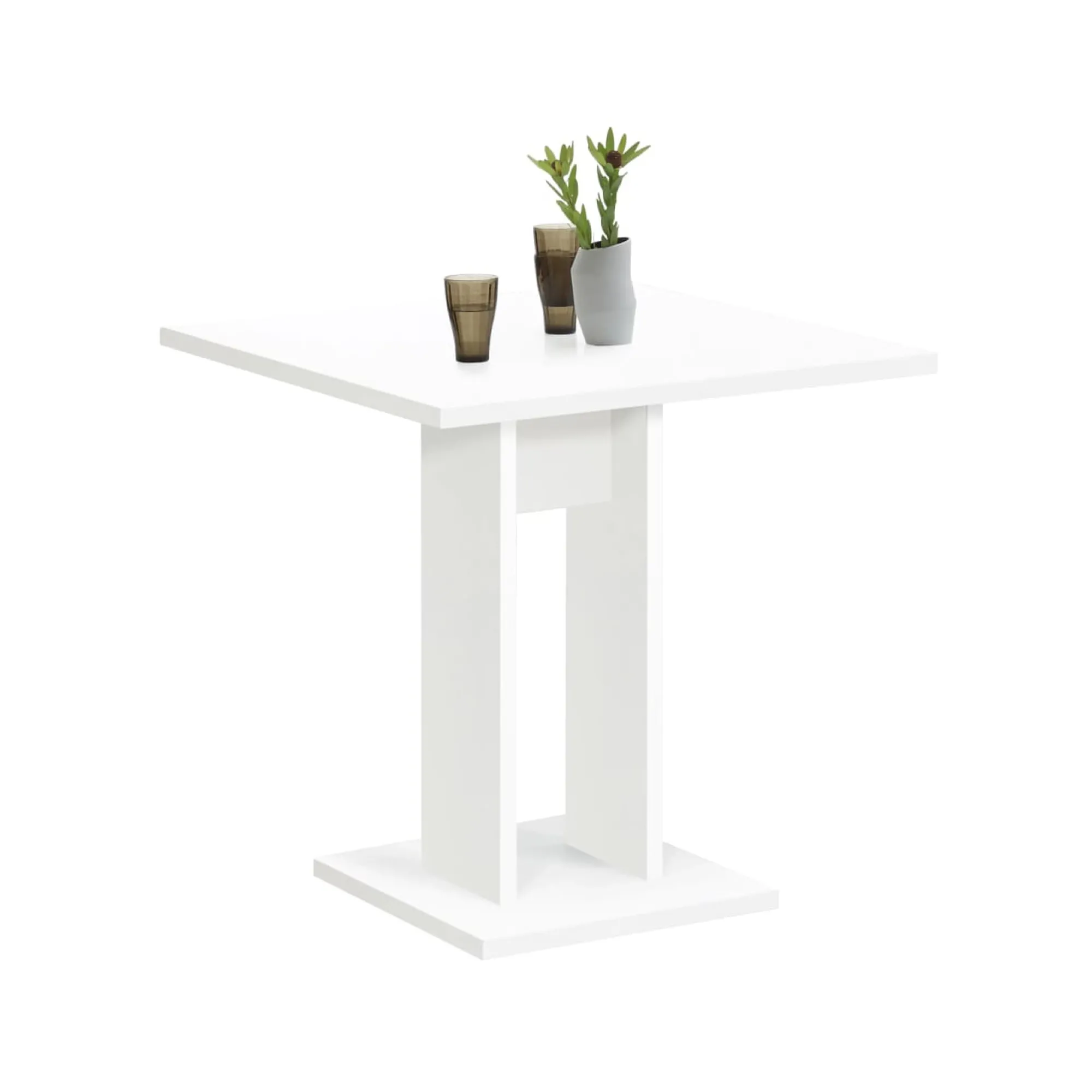 Eetkamertafels^Huisenthuis Eettafel Virginia 70 cm Wit