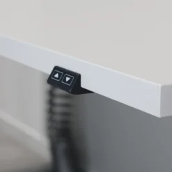 Bureaus^Huisenthuis Elektrisch Bureau Ergonoma Lichtgrijs 160 CM