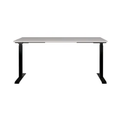 Bureaus^Huisenthuis Elektrisch zit-sta Bureau Galileo Kasjmier Zwart 160 cm Kasjmier - Zwart