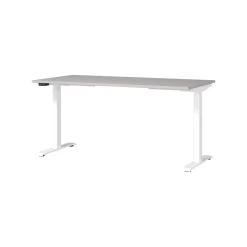 Bureaus^Huisenthuis Elektrisch zit-sta Bureau Galileo Kasjmier Wit 160 cm Kasjmier - Wit