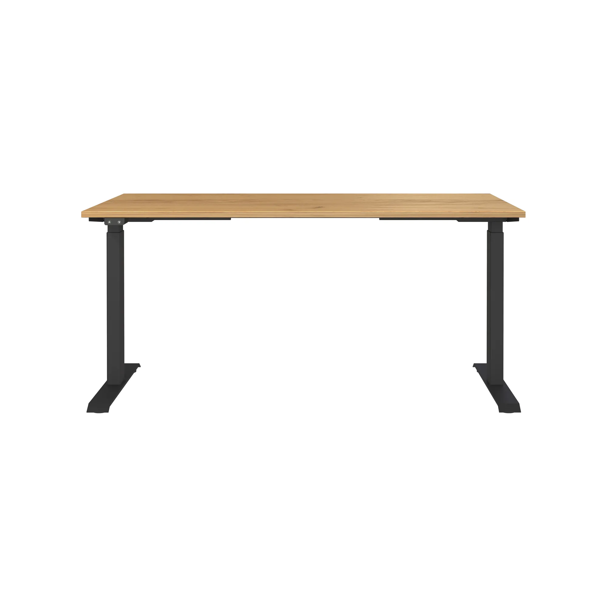 Bureaus^Huisenthuis Elektrisch zit-sta Bureau Galileo Eiken Zwart 160 cm Eiken-Zwart