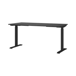 Bureaus^Huisenthuis Elektrisch zit-sta Bureau Galileo 160 cm Grafiet
