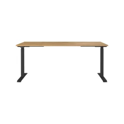 Bureaus^Huisenthuis Elektrisch zit-sta Bureau Galileo Eiken Zwart 180 cm Eiken-Zwart