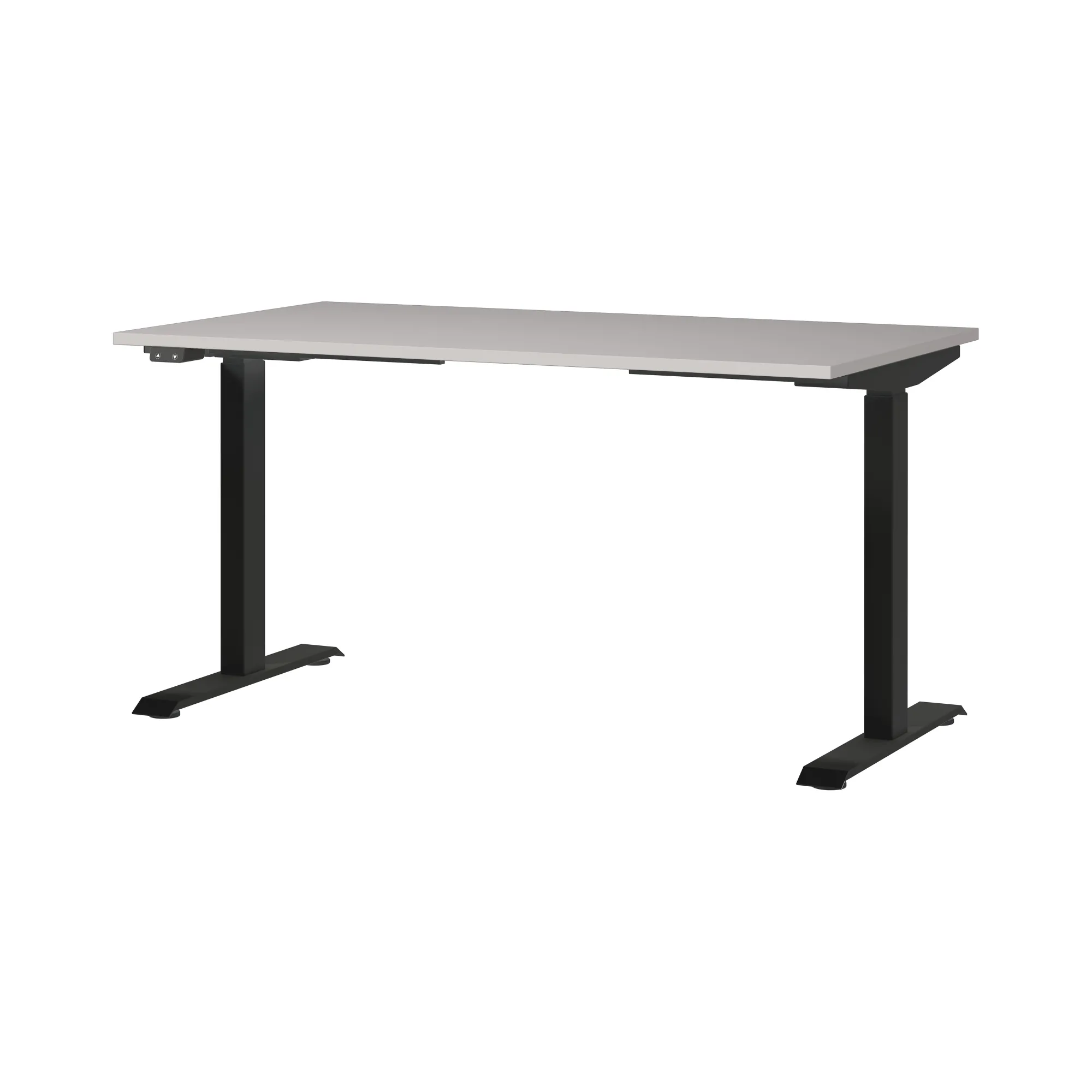 Bureaus^Huisenthuis Elektrisch zit-sta Bureau Galileo Kasjmier Zwart 140 cm Kasjmier - Zwart