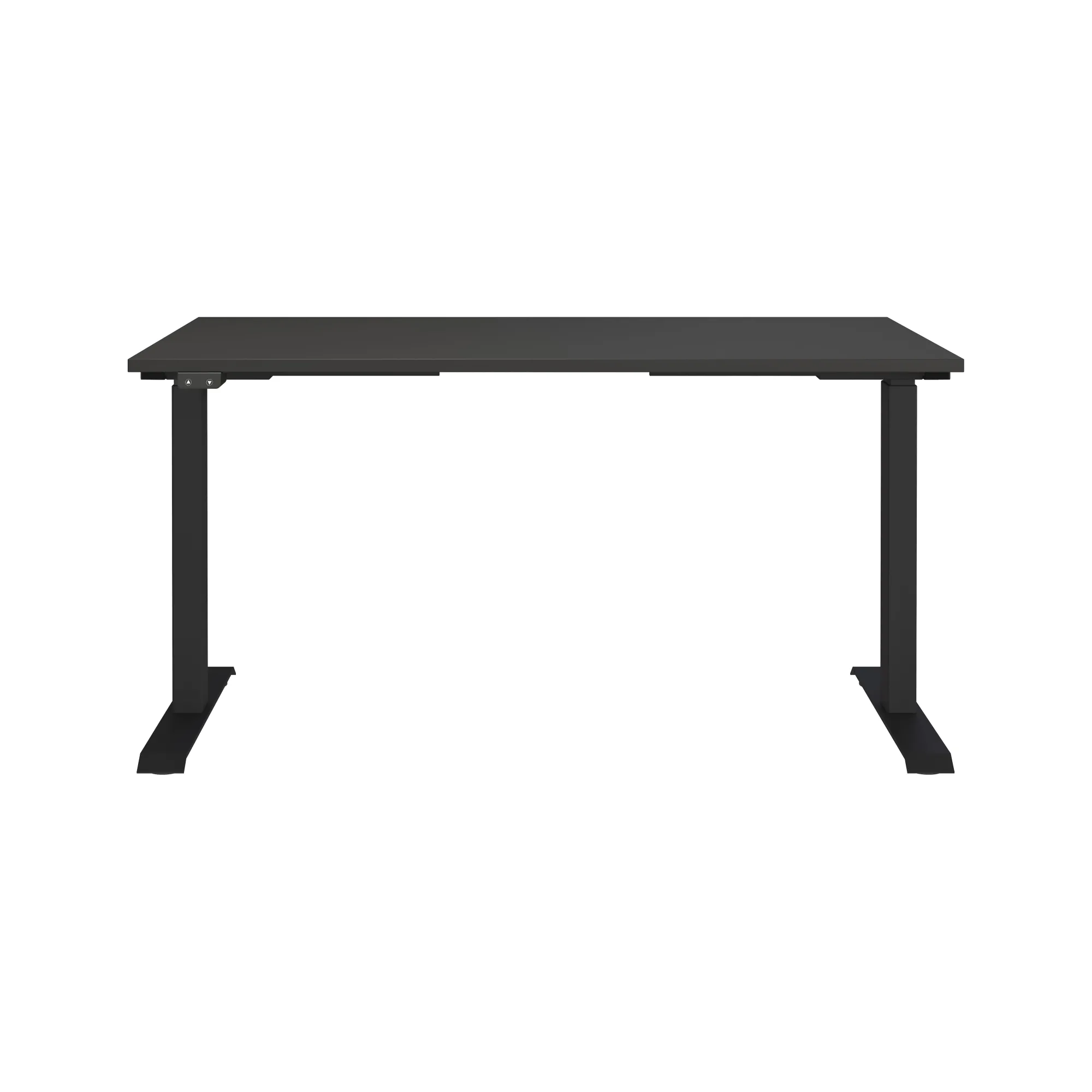 Bureaus^Huisenthuis Elektrisch zit-sta Bureau Galileo 140 cm Grafiet