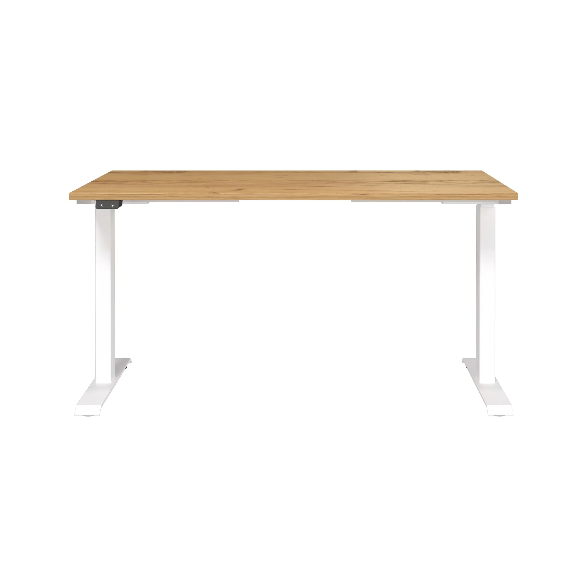 Bureaus^Huisenthuis Elektrisch zit-sta Bureau Galileo Eiken Wit 140 cm Eiken-Wit