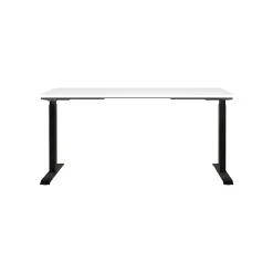Bureaus^Huisenthuis Elektrisch zit-sta Bureau Galileo Wit Zwart 160 cm Wit-Zwart