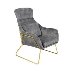 Fauteuils^Huisenthuis Fauteuil Adriana Grijs