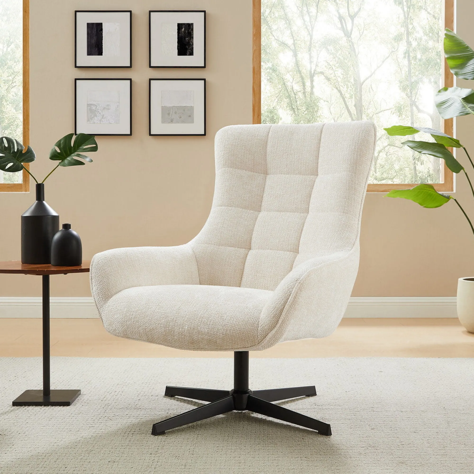 Fauteuils^Huisenthuis Fauteuil Billy Beige
