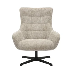 Fauteuils^Huisenthuis Fauteuil Billy Lichtgrijs