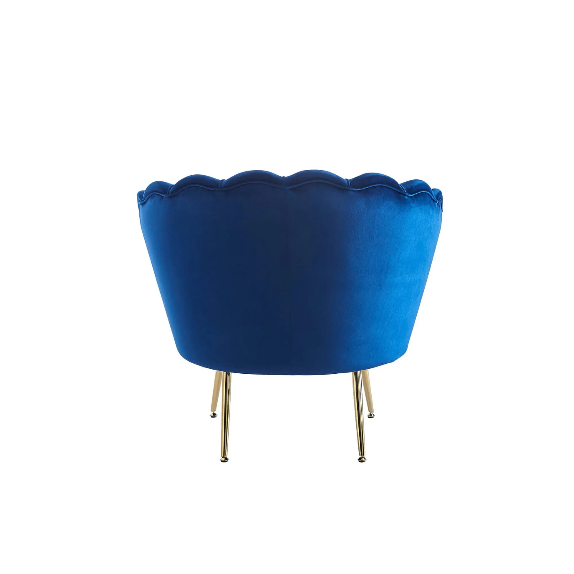 Fauteuils^Huisenthuis Fauteuil Chanelle Velvet Donkerblauw