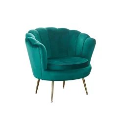 Fauteuils^Huisenthuis Fauteuil Chanelle Velvet 136 cm Groen