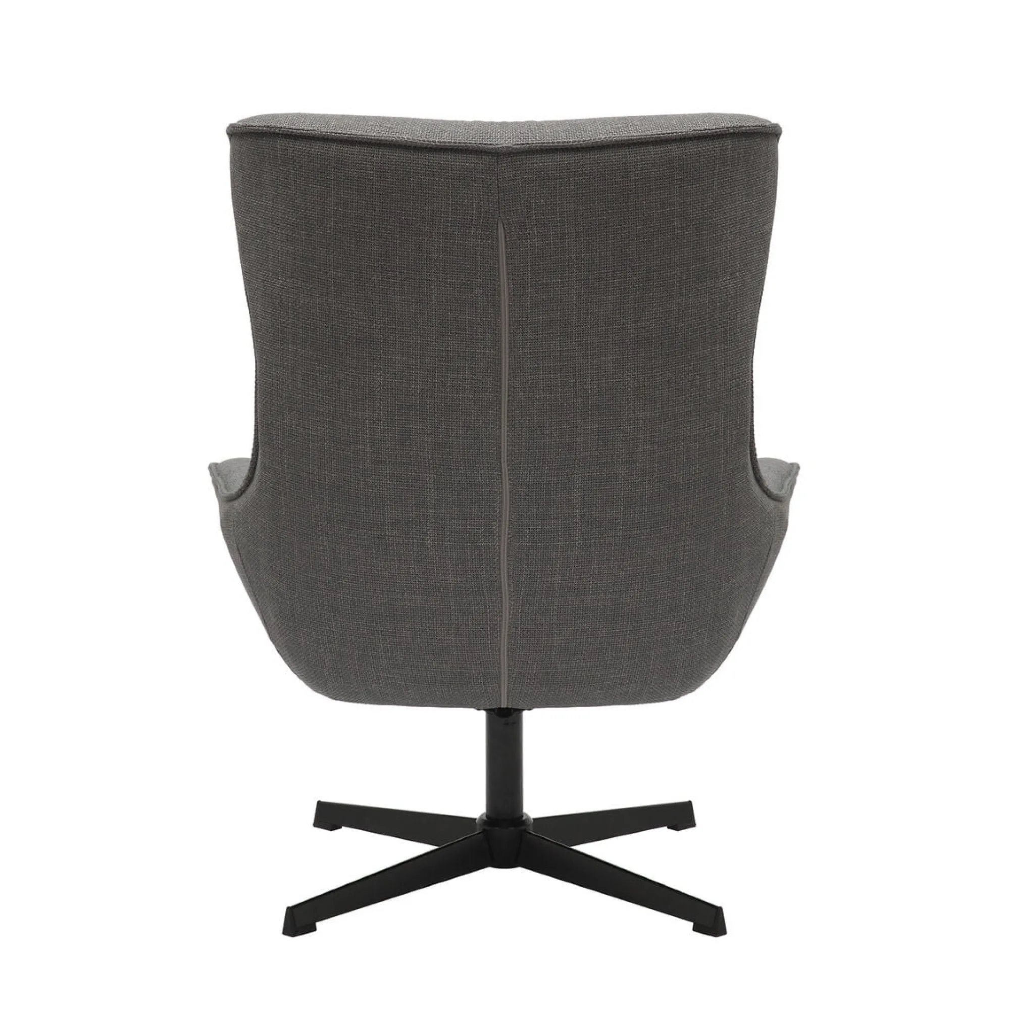 Fauteuils^Huisenthuis Fauteuil Charlotte Grijs Grijs, Zwart