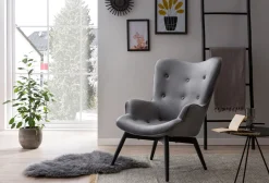 Fauteuils^Huisenthuis Fauteuil Christine Grijs