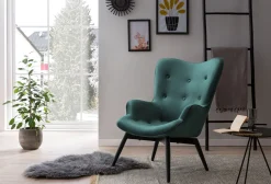 Fauteuils^Huisenthuis Fauteuil Christine Groen