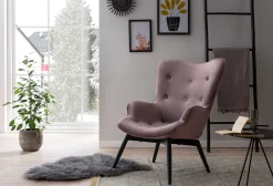 Fauteuils^Huisenthuis Fauteuil Christine Roze