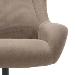 Fauteuils^Huisenthuis Fauteuil en poef Siem Bruin